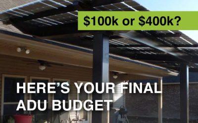 How Much Does it Cost to Build an ADU?